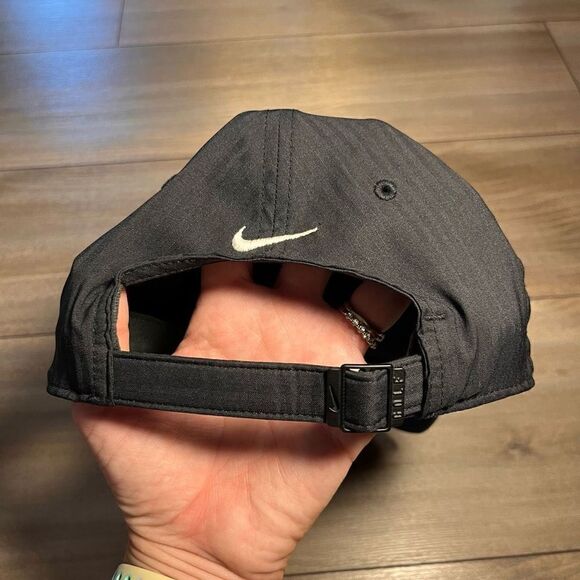 Nike Golf Black Stripe Athletic Hat - Picture 3 of 6